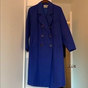 ASOS coat in blue